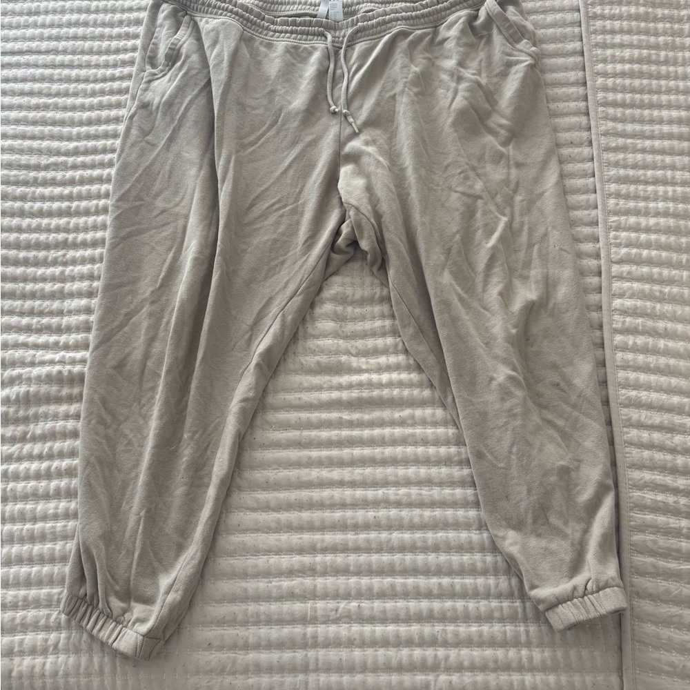 Divided Light Gray Joggers